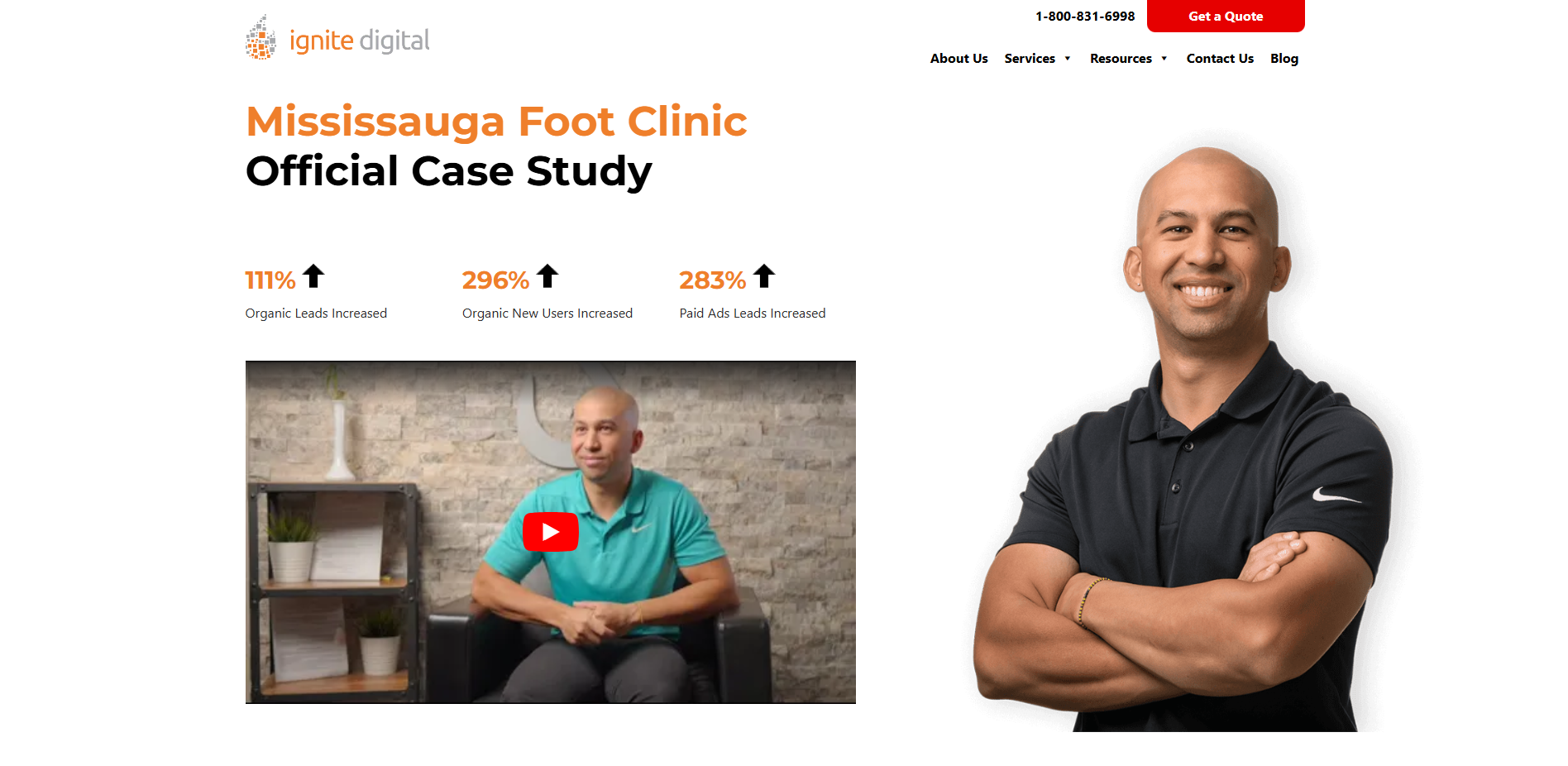 Healthcare - Foot Doctor Case Study